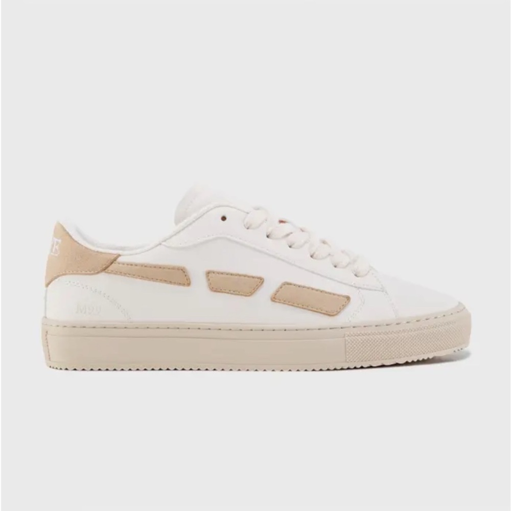 SAYE M99 City Sneakers - Classic Cream Vegan, Women’s Sustainable Sneakers